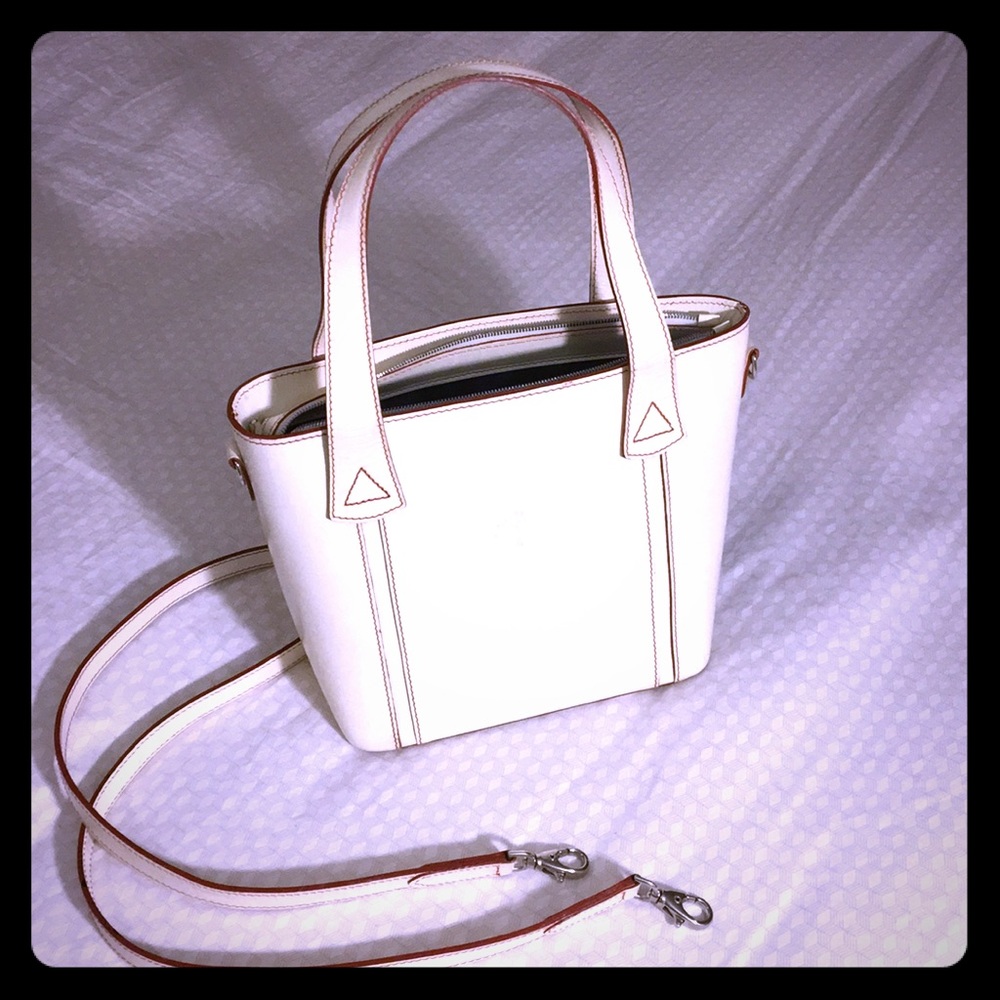 Cream Mulberry Mini-Tote